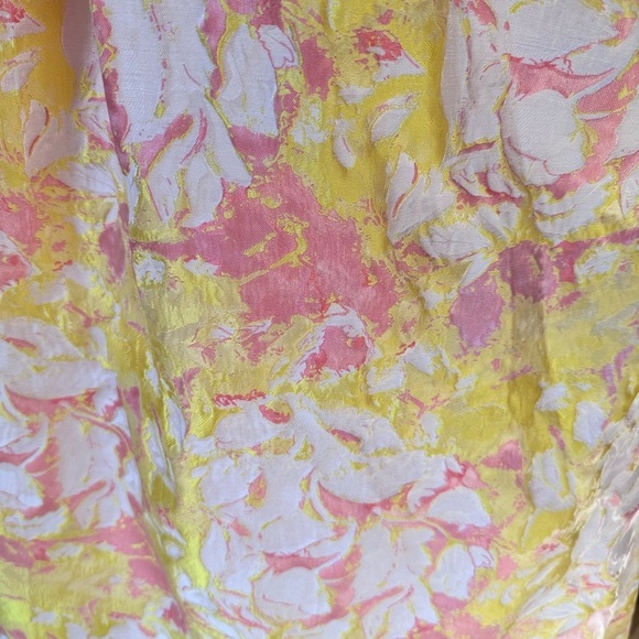 Pastel Floral Halter Shift Dress - Picture 2 of 6